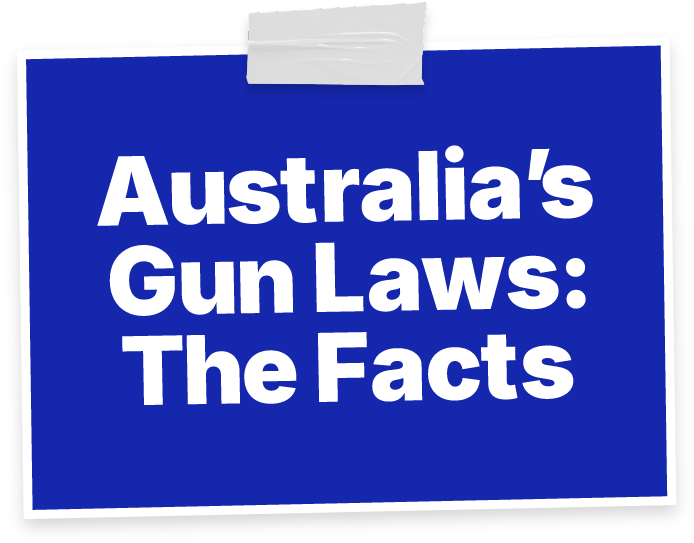 Australia’s Gun Laws: The Facts